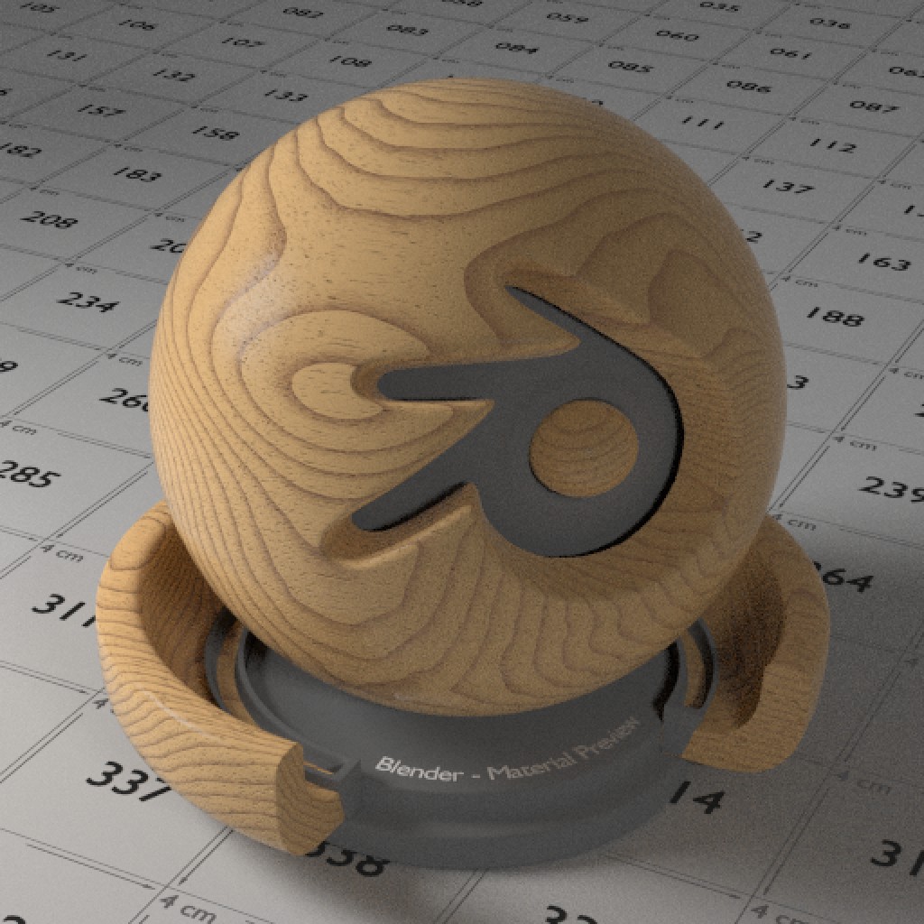 Cycles Procedural Wood - Distressed and Grainy preview image 1