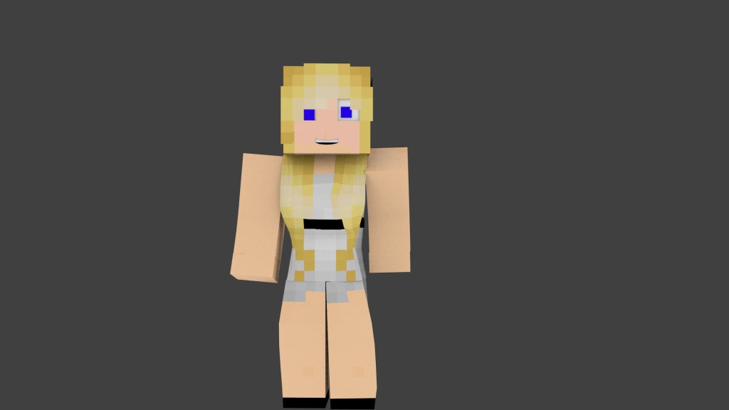 Minecraft Rig Menina preview image 1