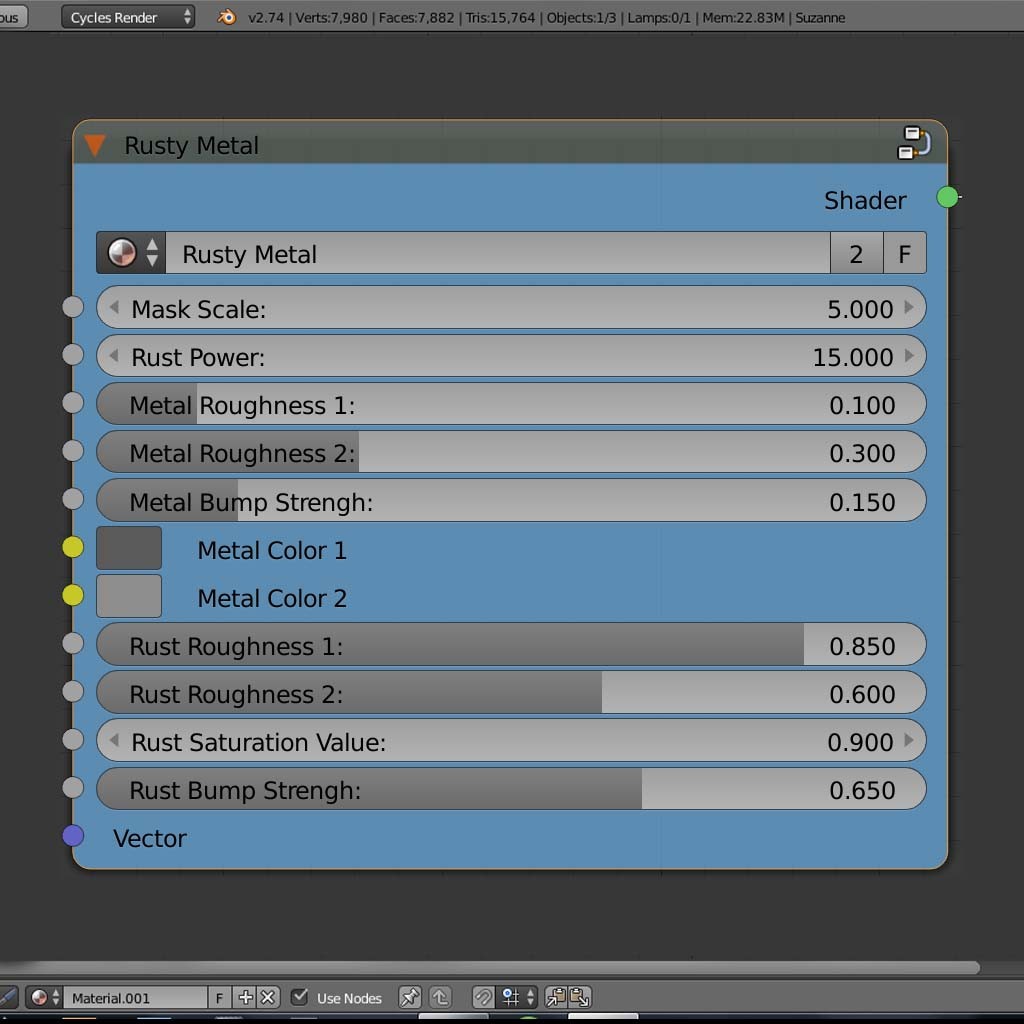 Procedural Rusty Metal preview image 2