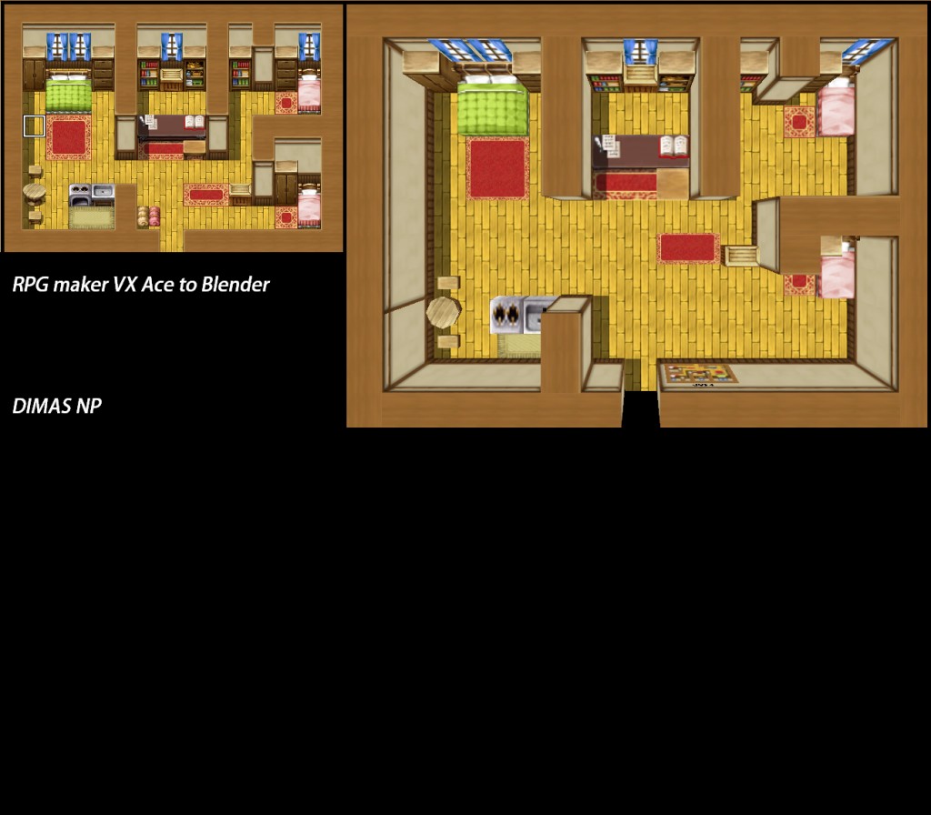 Rpg Maker VX Ace Inn Room preview image 1
