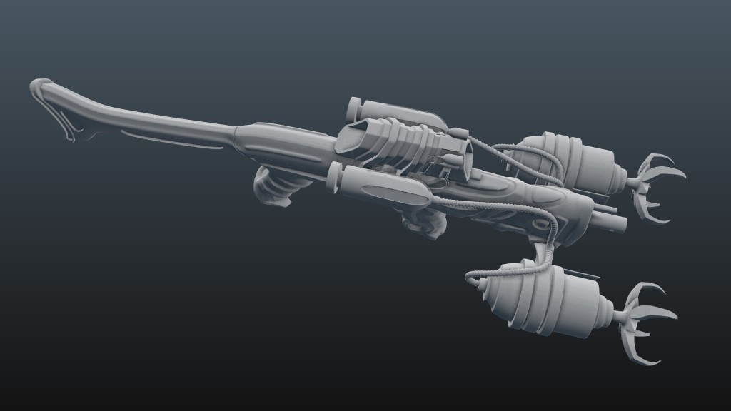 Anti-zombie gun + Materials preview image 2