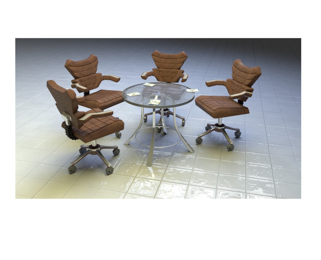 Office leather seat preview image 1