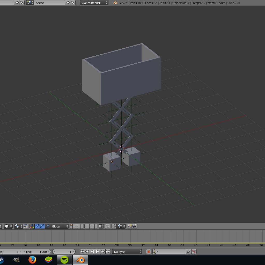 Rigid Body Scissor Lift preview image 1