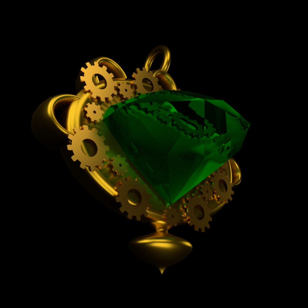 Steampunk Pendant preview image 2