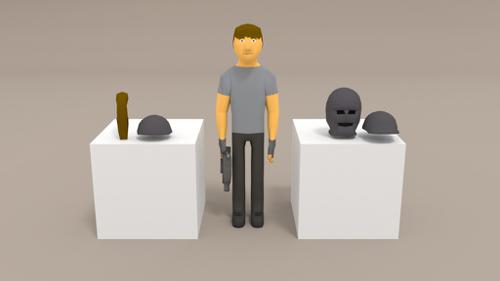 Lowpoly Charecter preview image