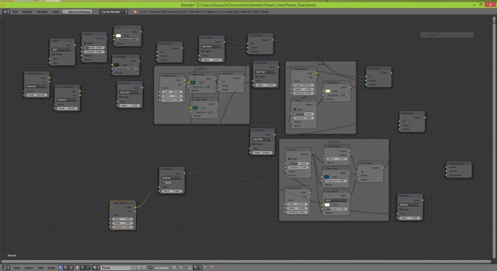 Procedural Therra Planet preview image 2