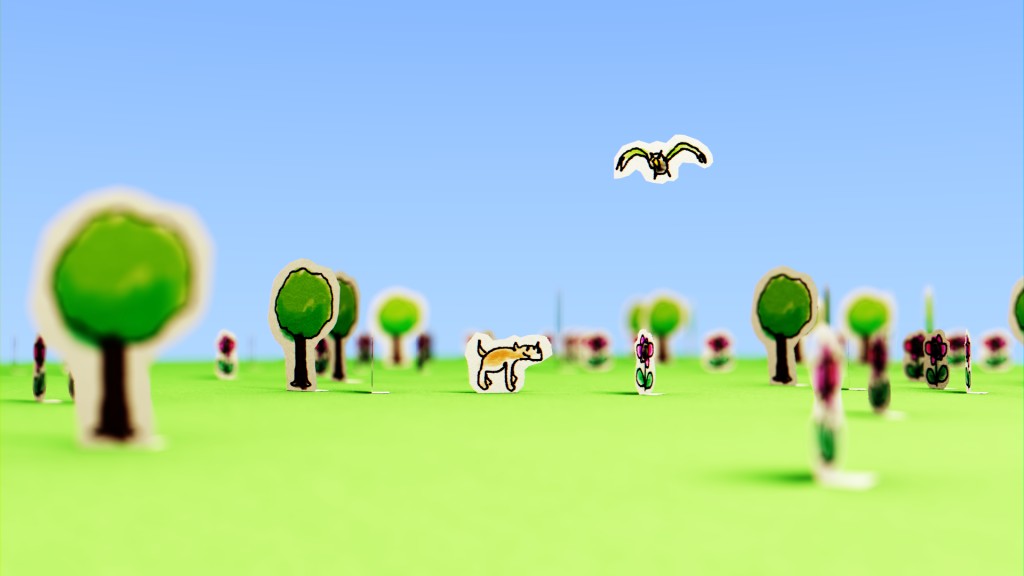 Dog and Bird preview image 1