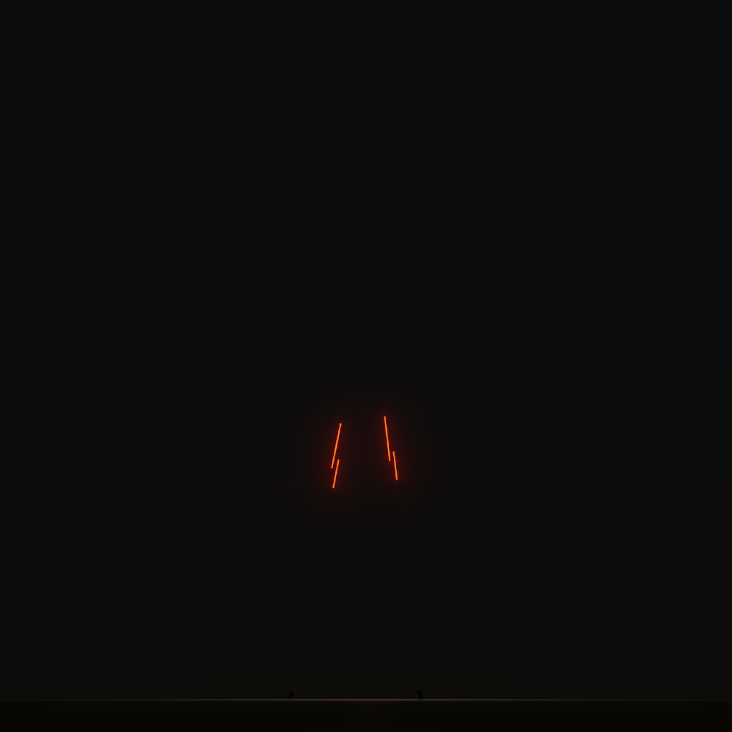 Blender logo fire works preview image 2