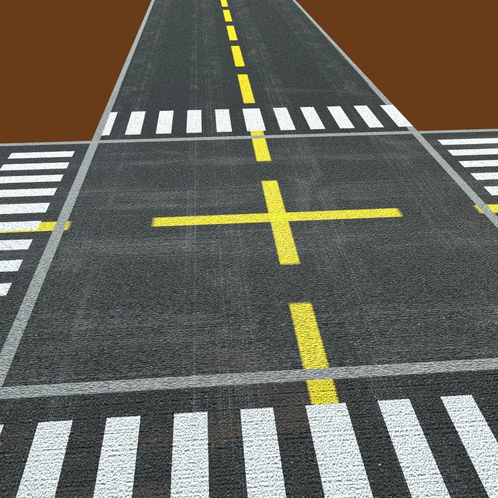 Textured street - without textures preview image 1