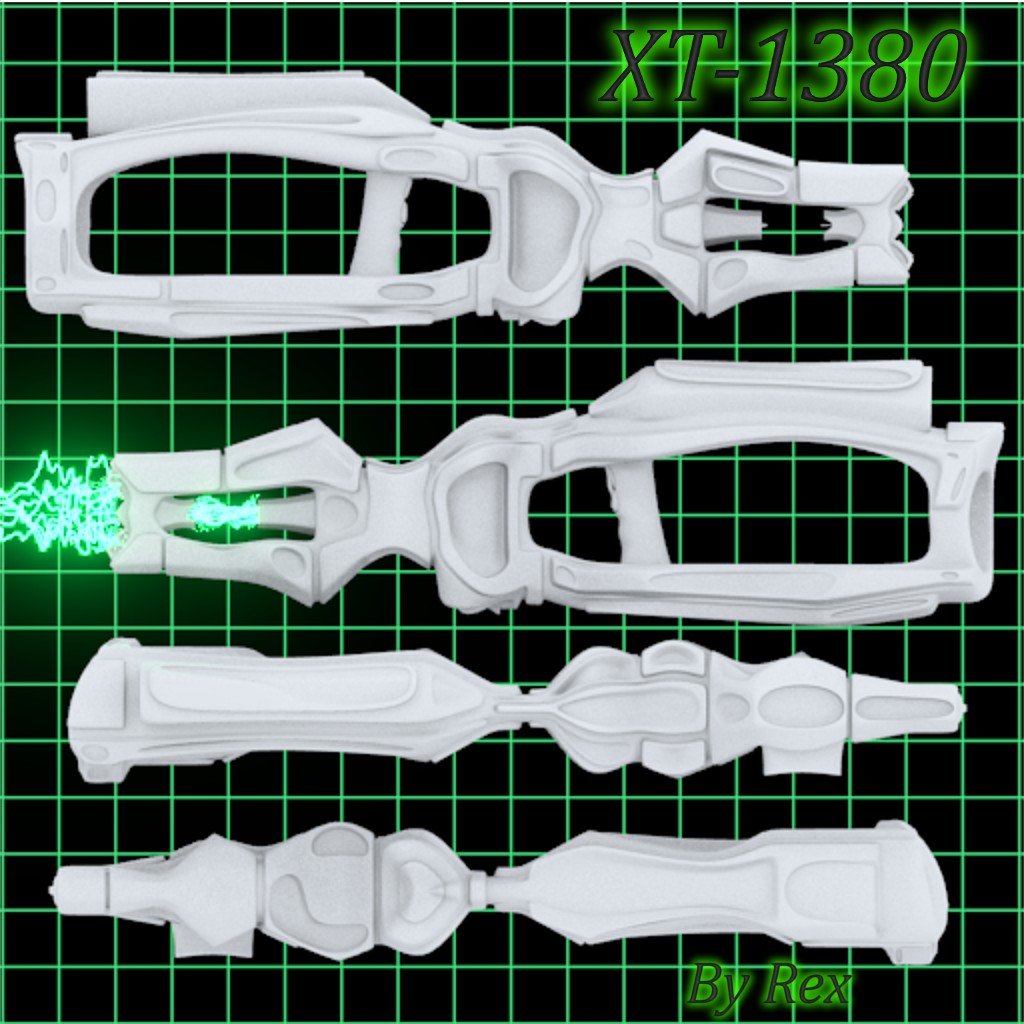 XT-1380 Assault rifle.  preview image 1