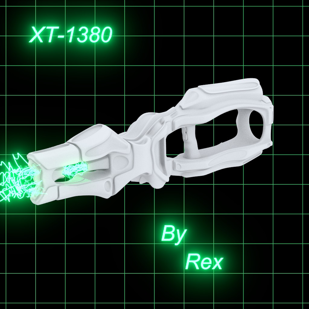 XT-1380 Assault rifle.  preview image 2