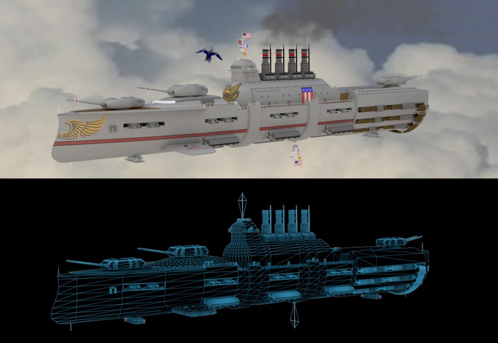 Stempunk aethership preview image 1