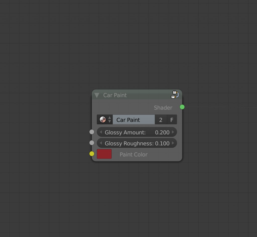 Blend Swap Car Paint Shader