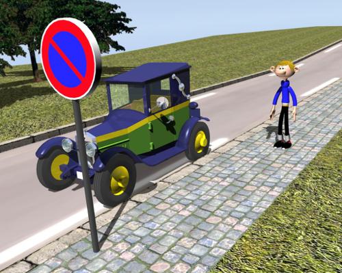 fiat 509 with driver preview image