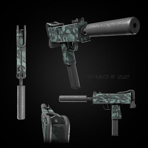 MAC-10 Textured (Model by Mateus7) preview image