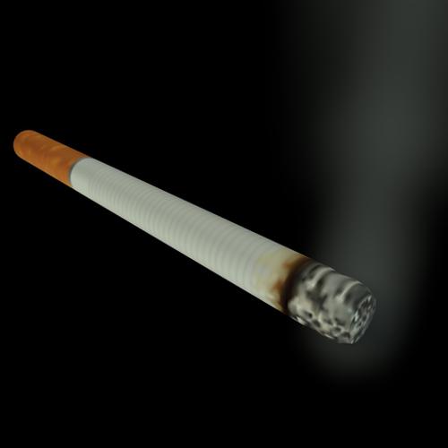 Cigarette with Smoke preview image