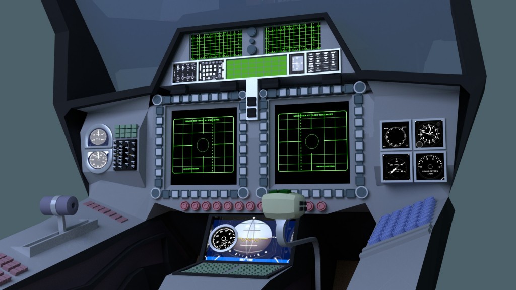 Spaceship light Cockpit preview image 2