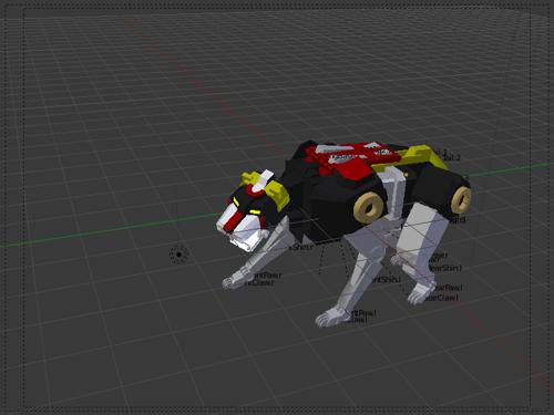 Voltron's Black Lion preview image