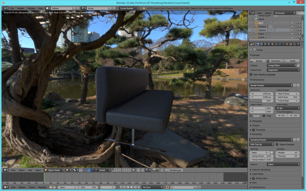 Modern Couch preview image 2