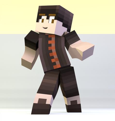 Minecrat Steve RIg preview image