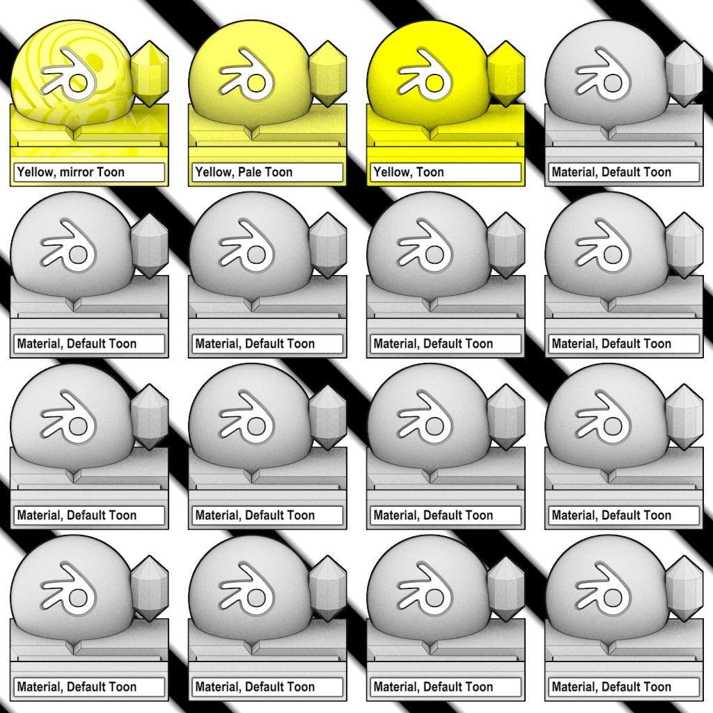 Lomar Toon MatLib preview image 7