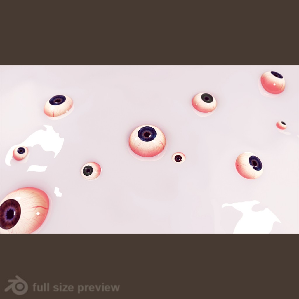 Eyes (in milk?) preview image 2