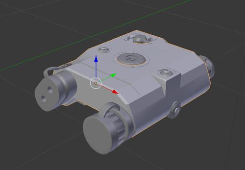 Low poly AN-PEQ Laser preview image