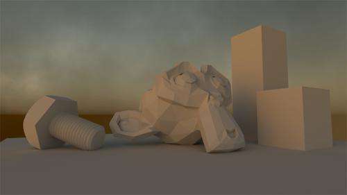 Realistic Procedural Sky HDRI and Reflection preview image