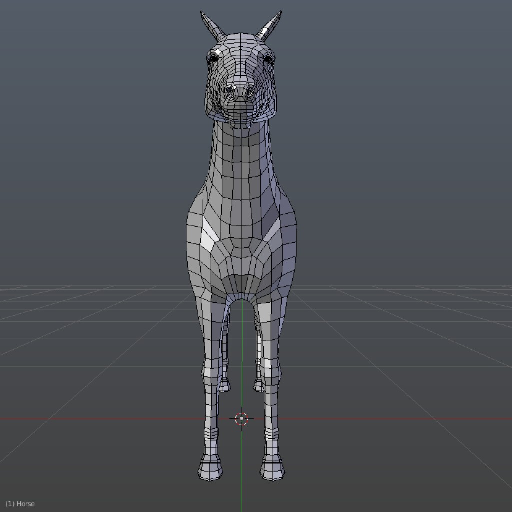 Horse Basemesh preview image 3