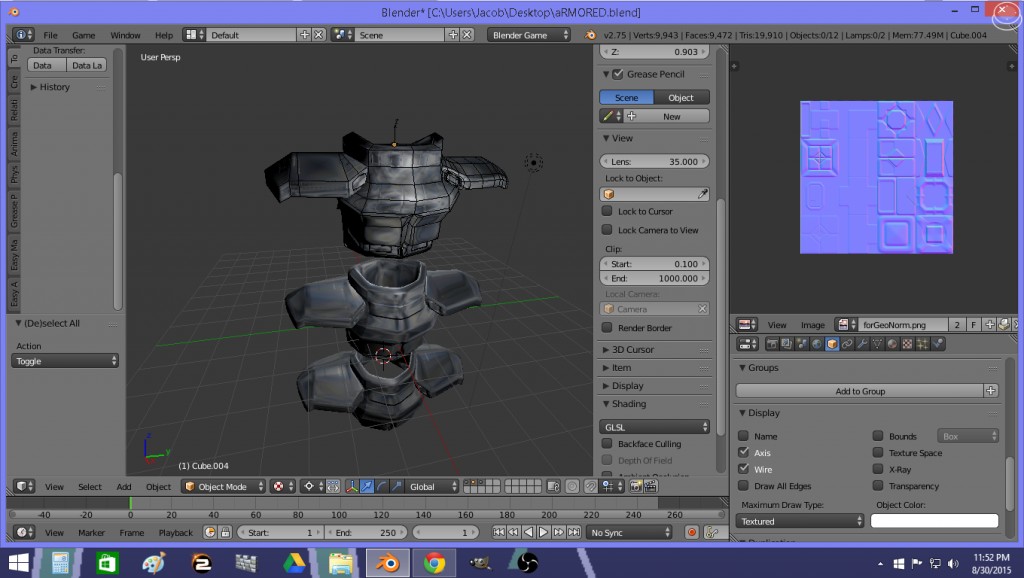Baked SciFi Armor - (from video) preview image 1