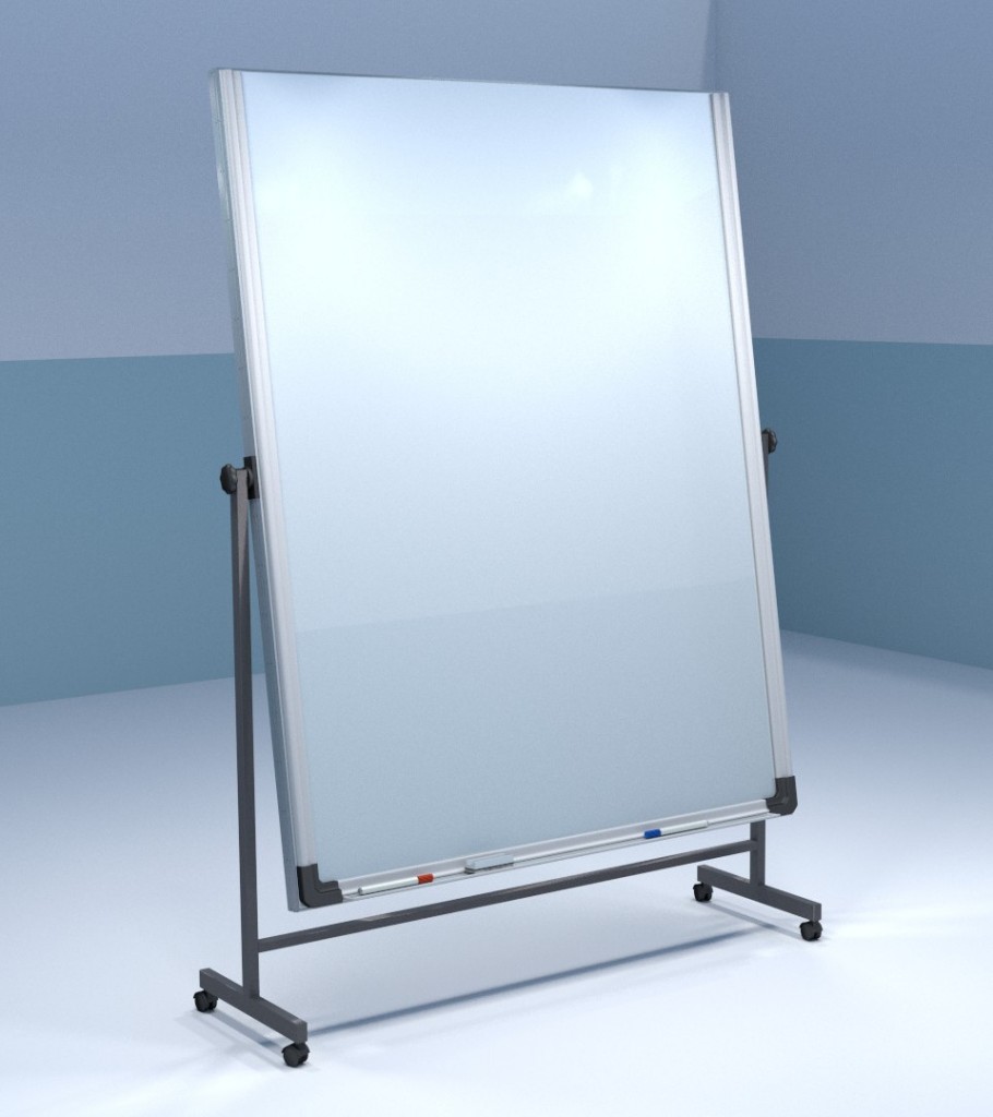 Mobile white marker board preview image 1