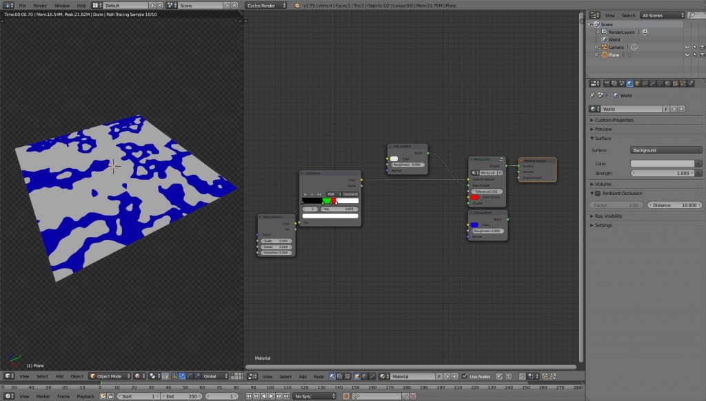 Mix shader by Color ID Texture (sharp) preview image 2