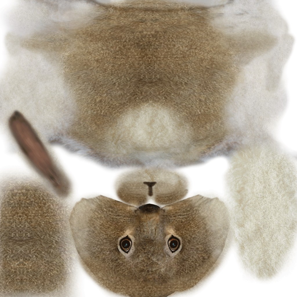 Low Poly Bunny Rabbit (Rigged) preview image 2