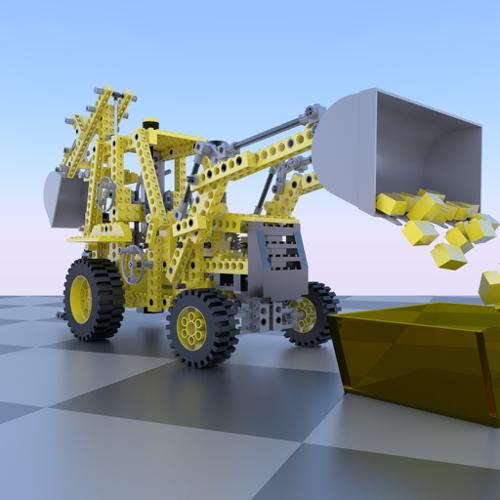 8862 Backhoe Grader preview image