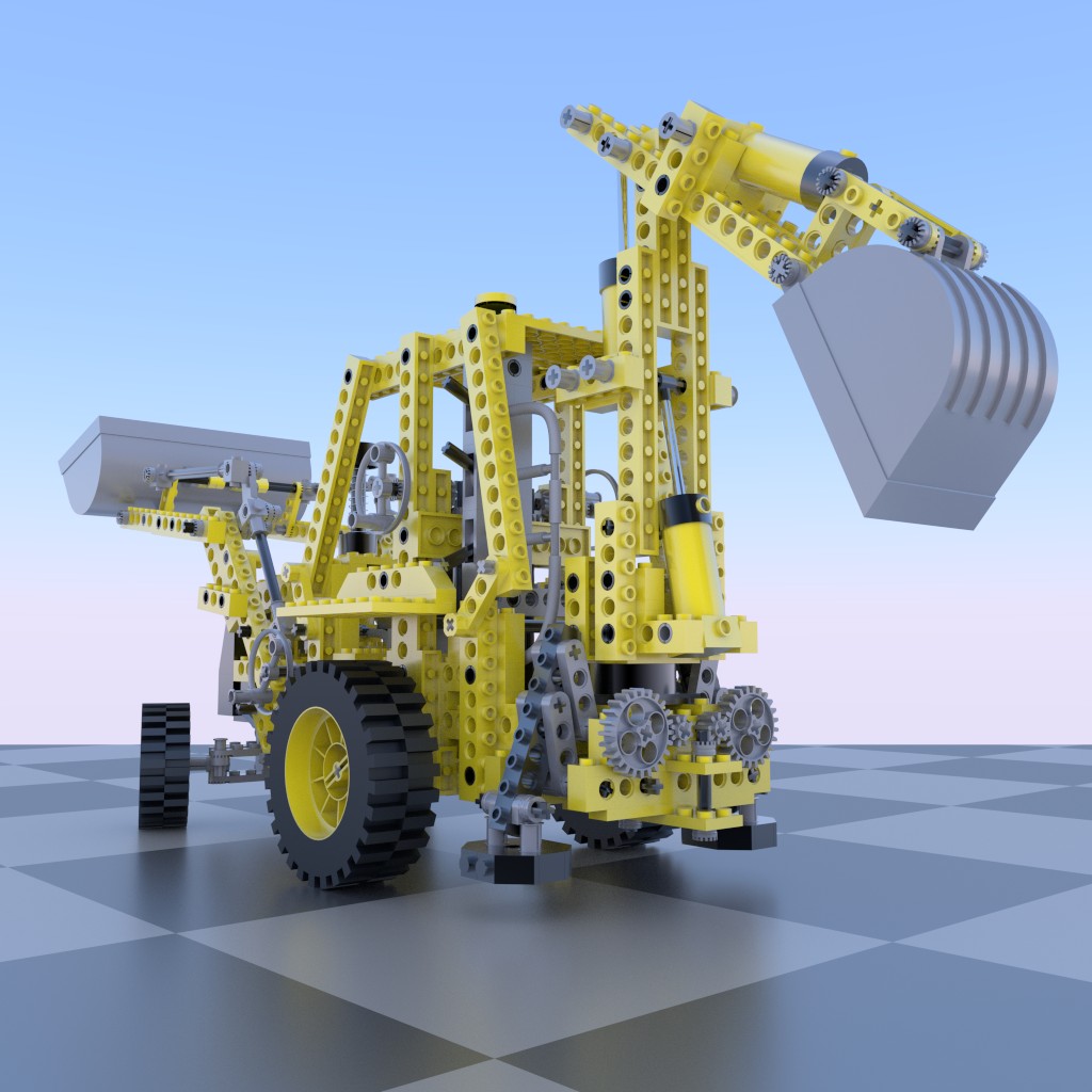 8862 Backhoe Grader preview image 2