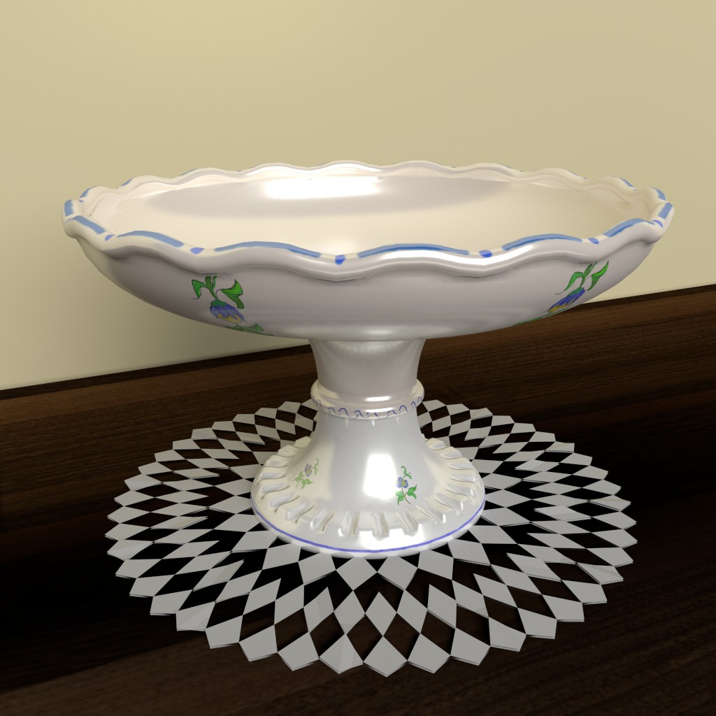 Compotier en faience preview image 1