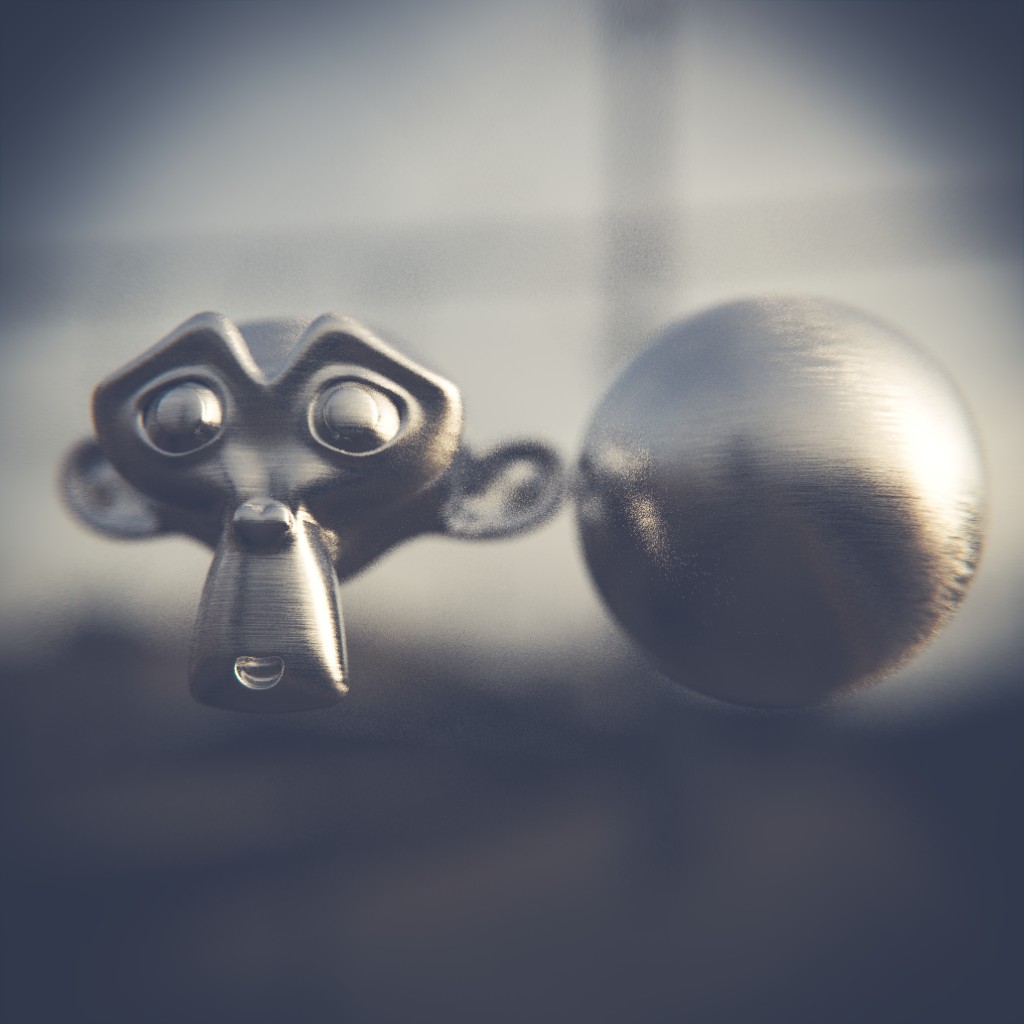 Brushed Metal Shader preview image 1