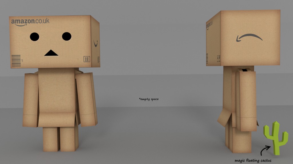 Danbo 3D model preview image 2