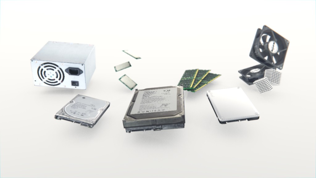 Set of Computer Components preview image 2