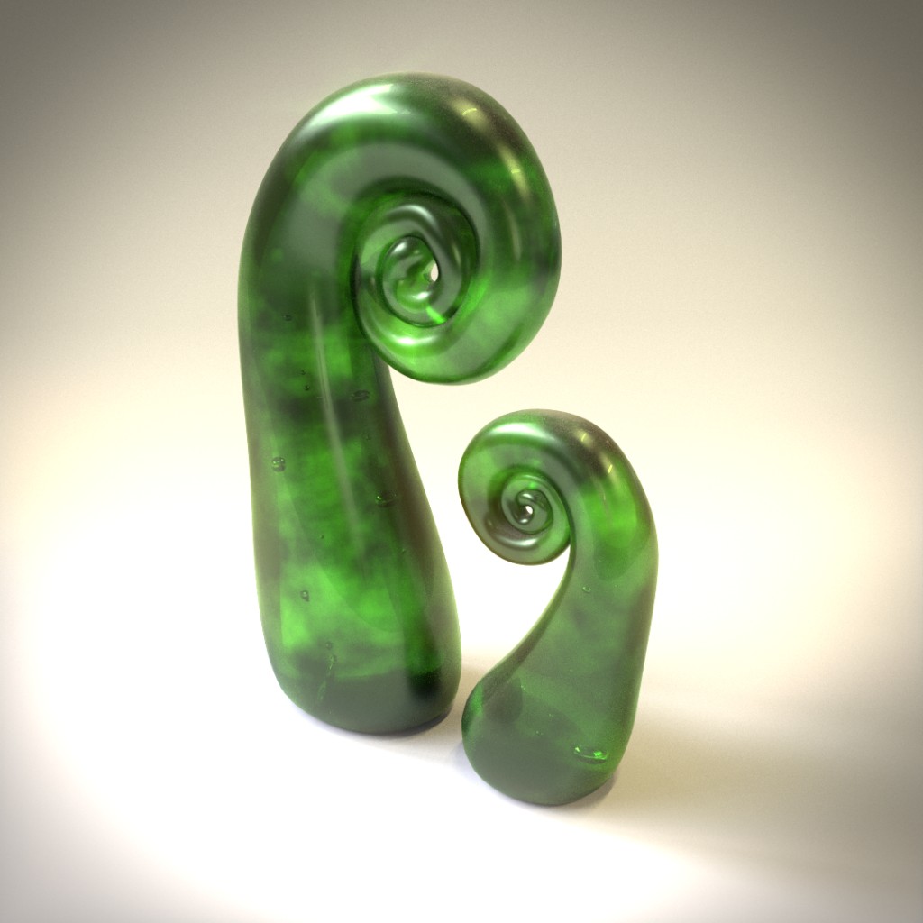Glass Koru preview image 1