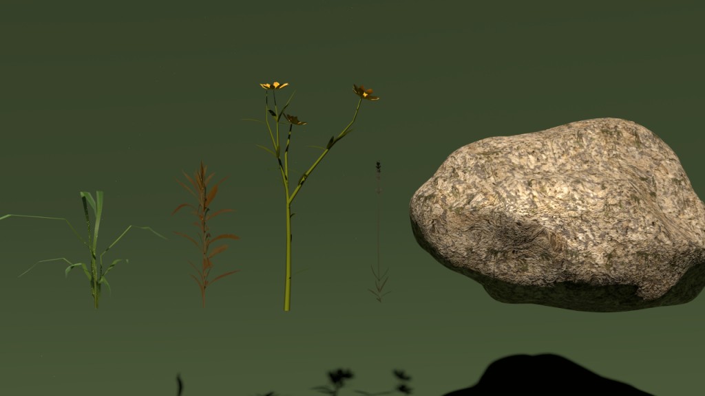 Lowpoly nature preview image 1