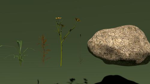 Lowpoly nature preview image