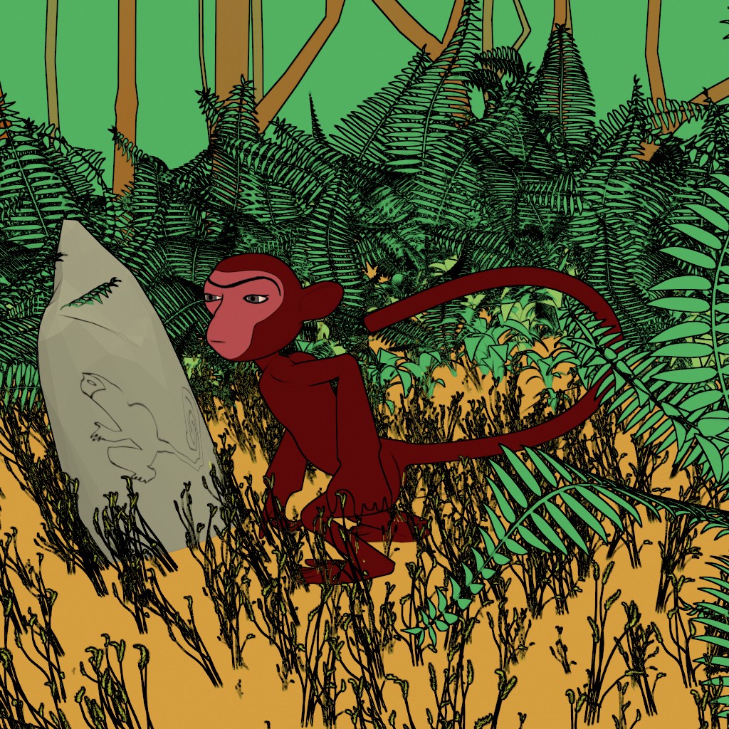 fonky-monky [rigged] preview image 2