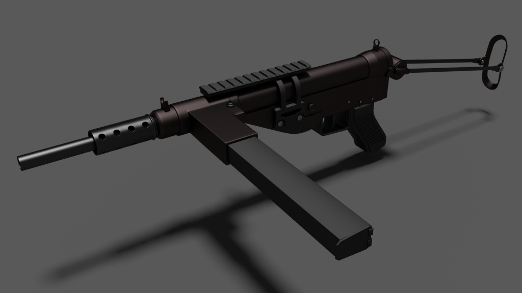 Modified STEN submachinegun preview image 2