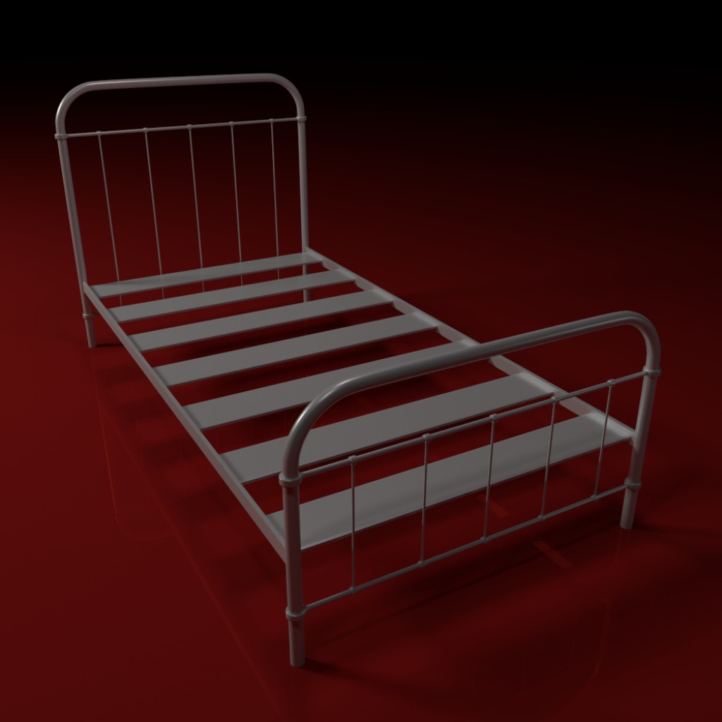 Metal bedframe preview image 1