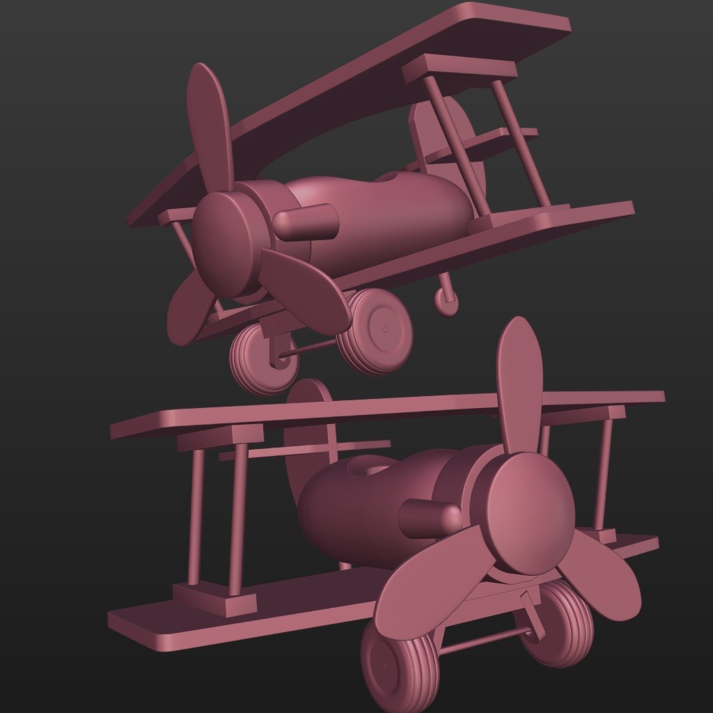 comic airplane preview image 1