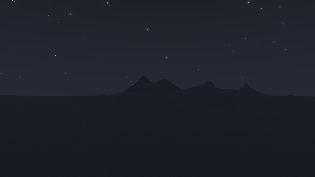 procedural night sky with stars preview image 4