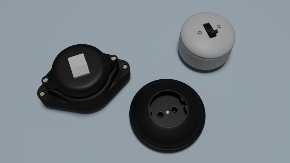 Bakelit application. Old electro stuff 02 preview image 1