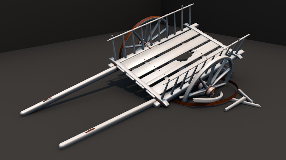 Blendipel Large debris Broken-down cart preview image 1