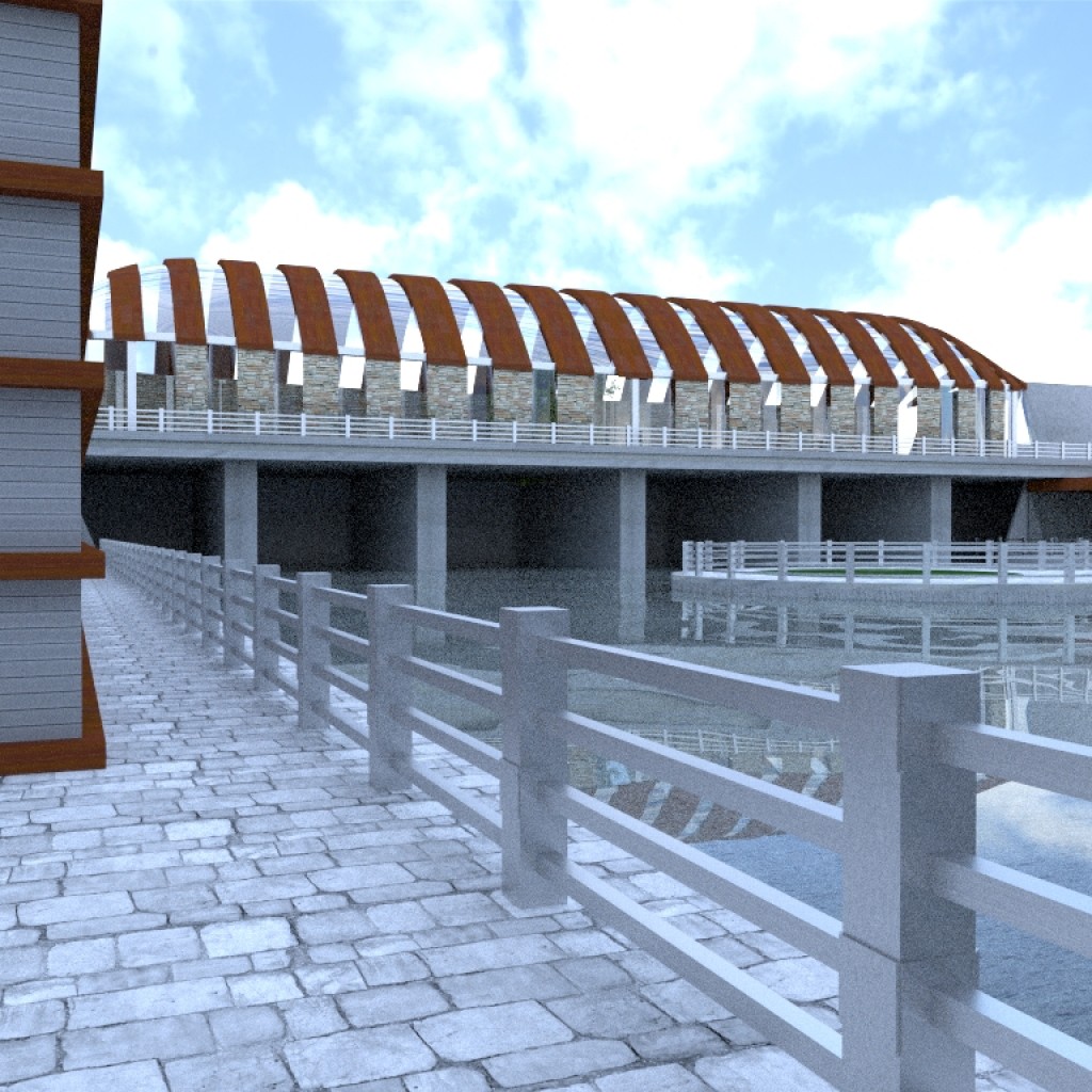 Water, Wood, Concrete preview image 1